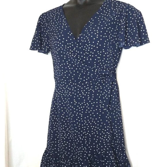 Relipop Blue and White Spackle Dress NWT 😍 - Picture 2 of 11